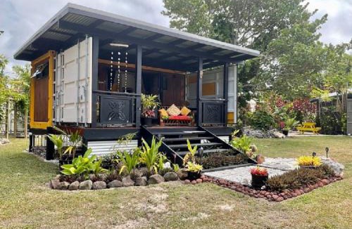 Arorangi House | Are Mii one room container home, Wi-Fi and AC