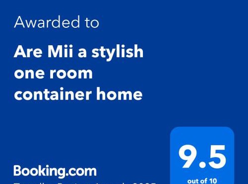 Are Mii one room container home, Wi-Fi and AC